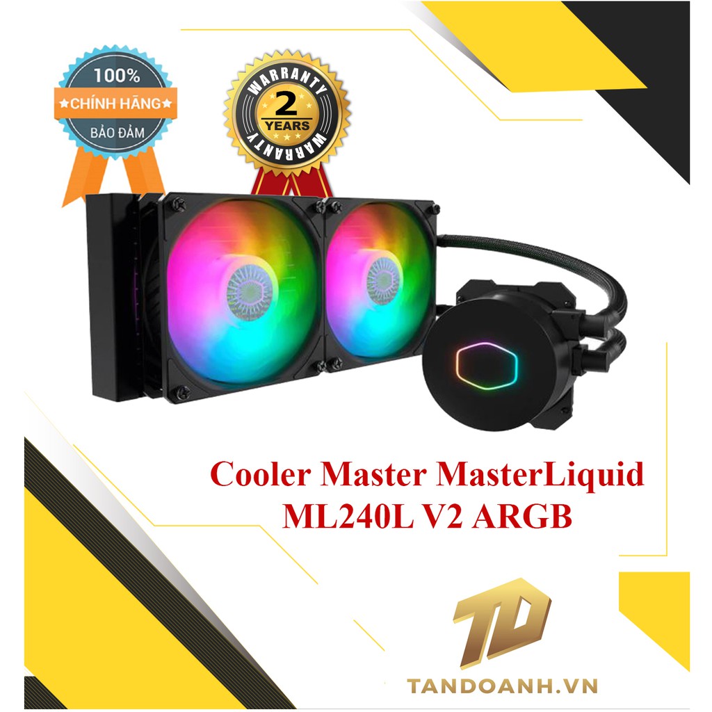 [Mã SKAMA06 giảm 8% đơn 250k]Tản nước Cooler Master MasterLiquid ML240L ARGB V2 - PHIÊN BẢN MỚI NHẤT