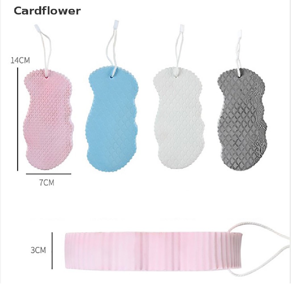 &lt; Cardflower &gt; Miếng Bọt Biển Mềm Tẩy Tế Bào Chết Toàn Thân Dành Cho Người Lớn Và Trẻ Em Đang Giảm Giá