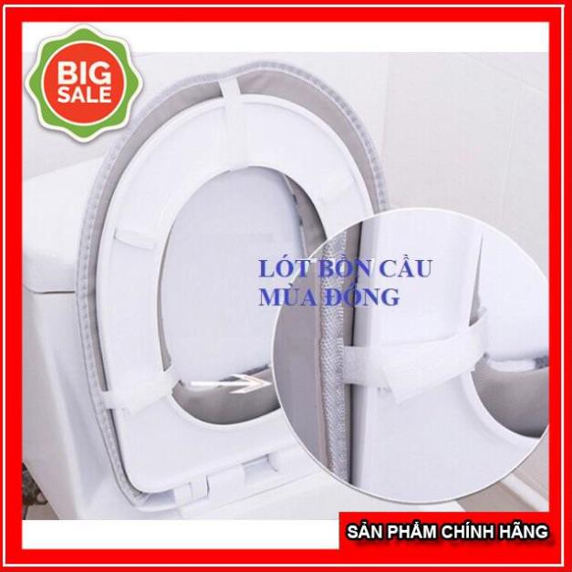 ( XẢ HÀNG - GIÁ SỐC ) Lót Bồn Cầu Mùa Đông Loại Dày