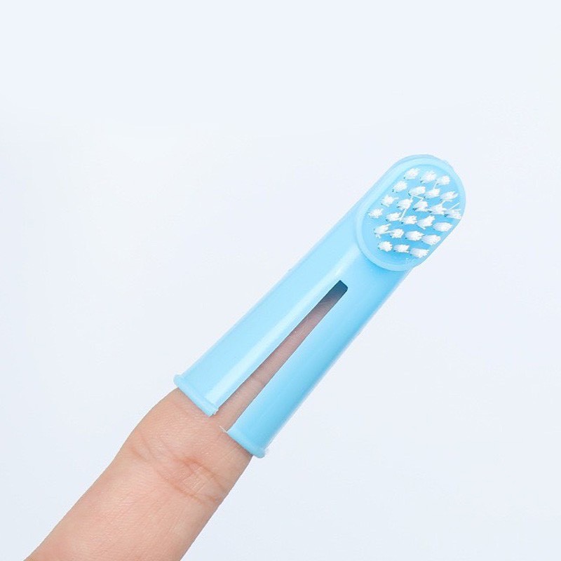 Bàn chải đánh răng chất liệu Silicon mềm mại an toàn cho thú cưng, bàn chải cho chó, bàn chải cho mèo