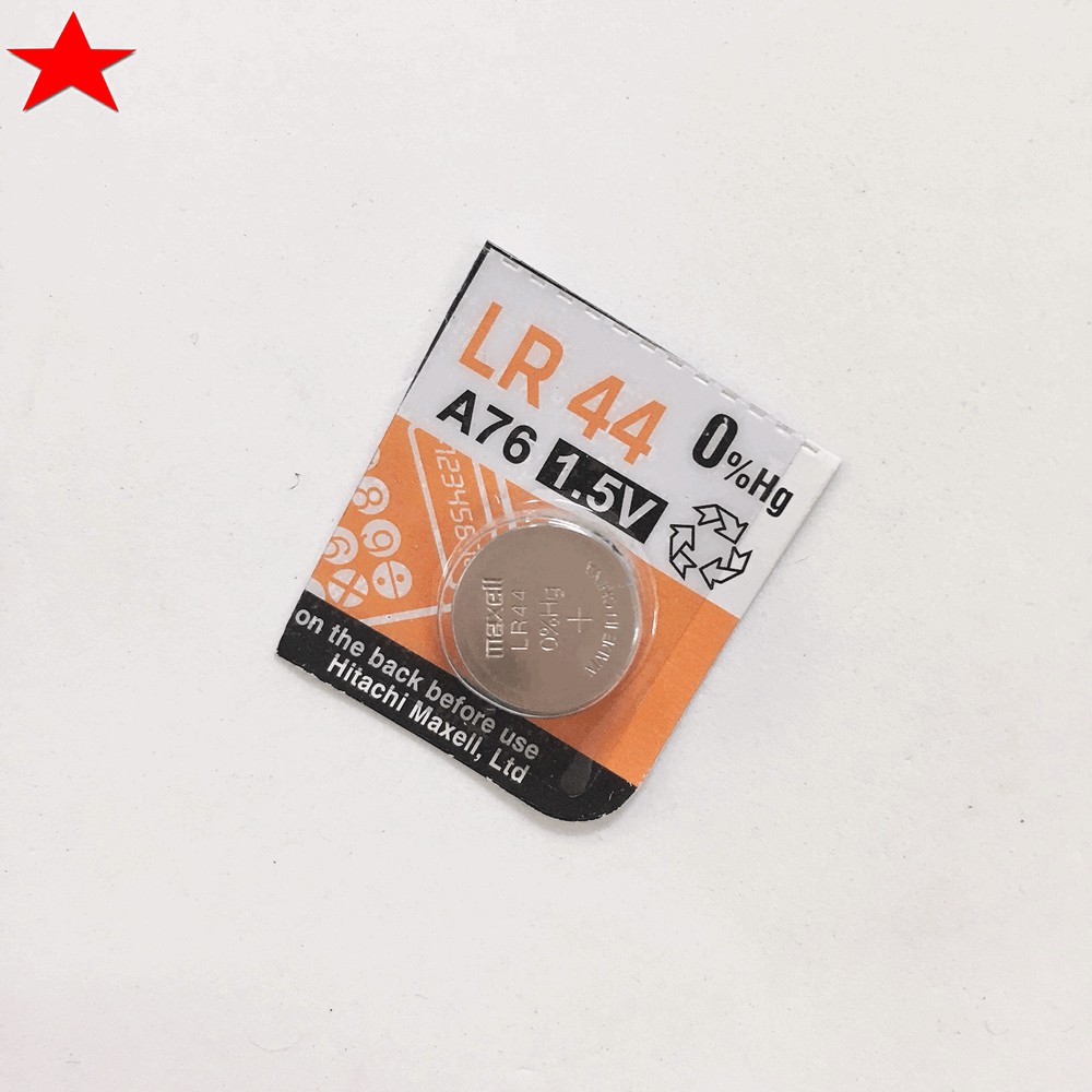 1 Viên Pin Maxell LR44 Hàng Chính Hãng