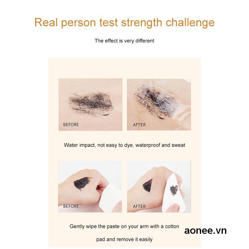 ✨✨Mascara Đầu Cọ Nhỏ Kháng Nước Chống Mồ Hôi Không Nhòe Lâu Trôi Chuốt Cong Mi