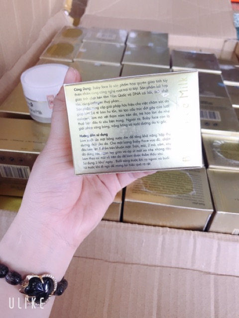 RẺ VÔ ĐỊCH!!! KEM BABY FACE MILK CẤY TRẮNG CĂNG BÓNG CỦA CÔNG TY ĐAN THY | BigBuy360 - bigbuy360.vn