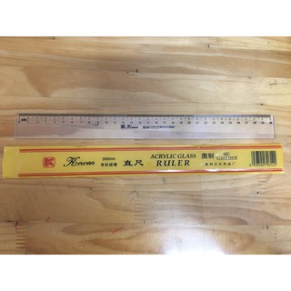 THƯỚC KẺ mica KEWEN 20cm , 30 cm