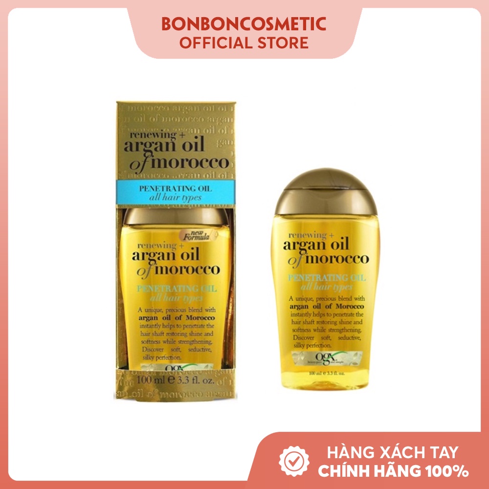 Tinh dầu dưỡng tóc OGX Renewing Argan Oil Of Morocco Penetrating Oil