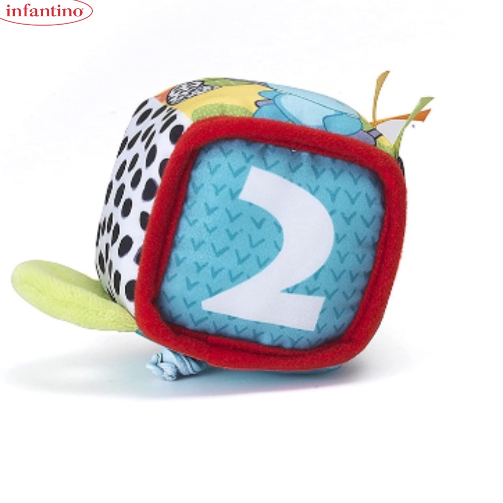 Đồ Chơi Hình Khối Khám Phá Bằng Vải INFANTINO Discover & Play Soft Blocks Dành Cho Bé Giúp Phát Triển Trí Tuệ