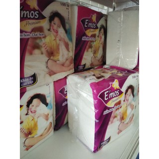 Giấy vuông E'mos lớn 100 tờ