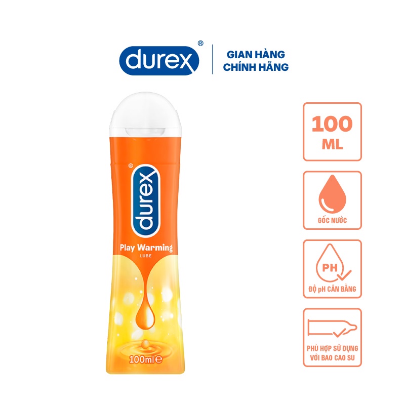 Gel bôi trơn Durex Play Warming 100ml