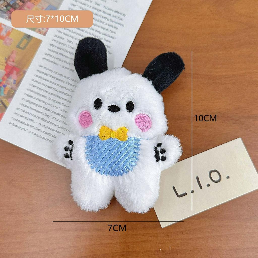 Móc khóa gấu bông treo balo, túi xách siêu đáng yêu