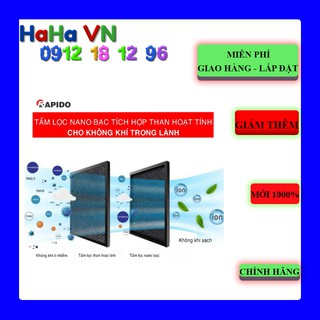 Tấm lọc Nano bạc tích hợp than hoạt tính dành cho quạt 9000M/9000D
