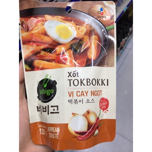 sốt tokbokki Hàn Quốc 120g