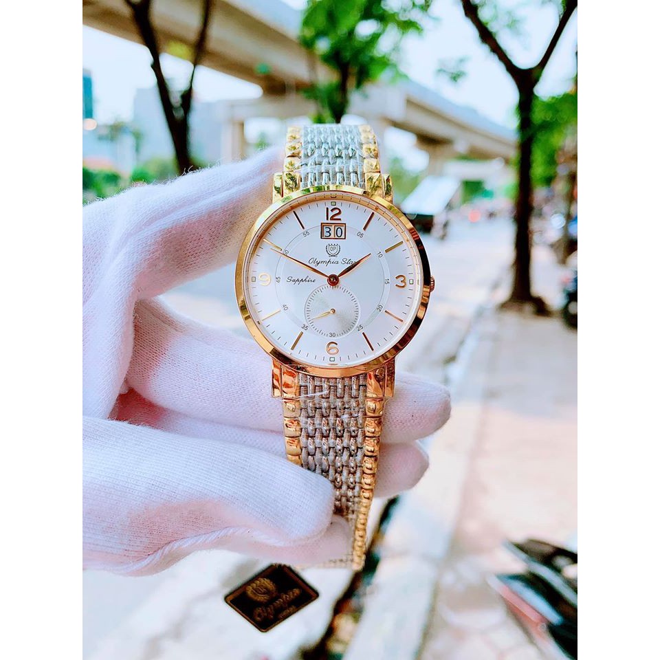 ĐỒNG HỒ NAM ĐẸP OLYMPIA STAR OPA58012-04MK CHÍNH HÃNG