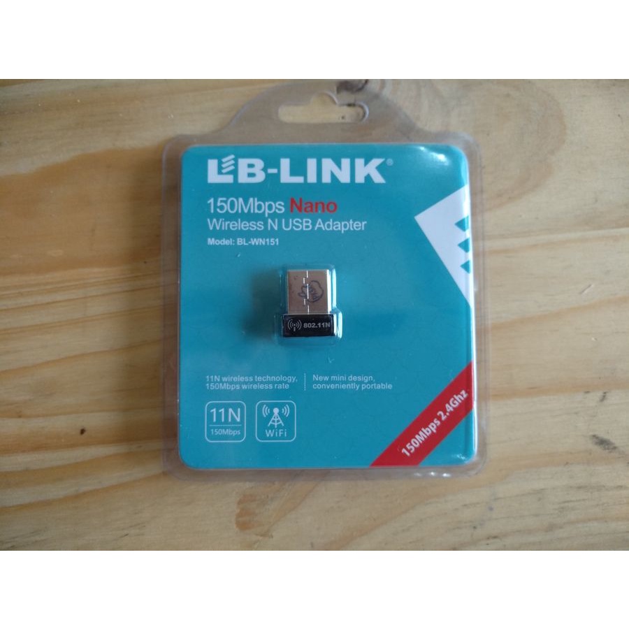 Bộ Thu Wifi USB LBLink BL-WN151 USB 150Mbps Cho Máy Tính Để Bàn/Laptop Thu Bắt Wifi , Không Phải Cài Đặt, Cắm Là Dùng