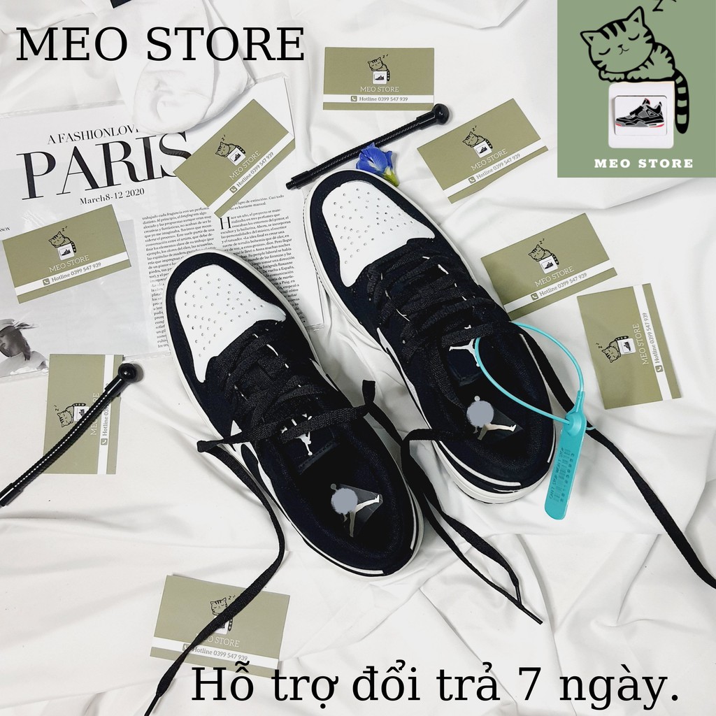 Giày jd panda, giày jodan panda, jd1 cổ thấp nam nữ, tặng tất cổ cao full bill-box-box bảo vệ, đủ size 36-43. | BigBuy360 - bigbuy360.vn