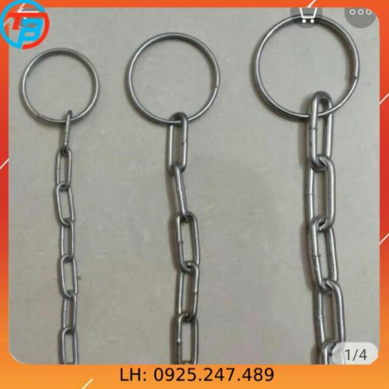 Dây xích chó mèo sắt xi loại tốt 1,5 mét ,2 mét