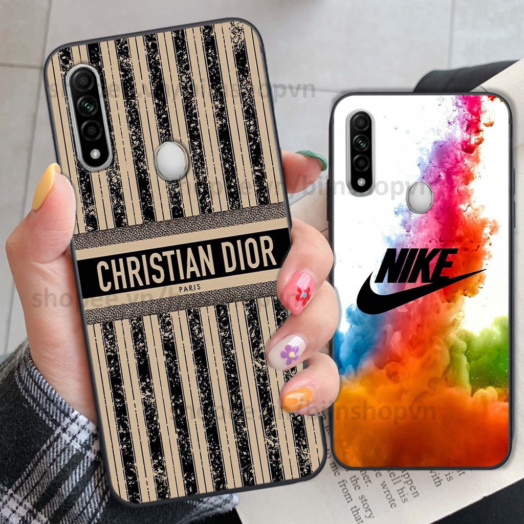 Ốp Oppo A31 in hình thương hiệu nhiều màu sắc thể thao cá tính thời trang