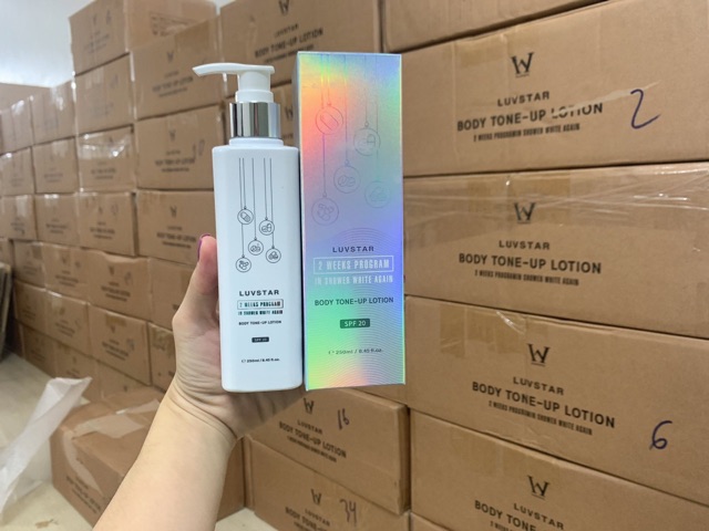[TRẮNG DA]Dưỡng thể trắng da Luvstar 250ml | BigBuy360 - bigbuy360.vn