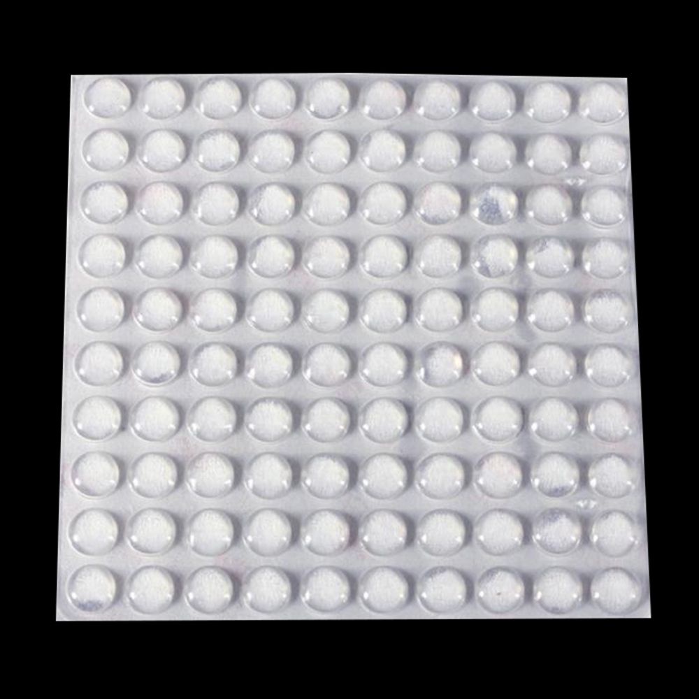 CONOPERY Bộ 50/64/80/100 miếng đệm silicon trong suốt chặn cửa chống va chạm