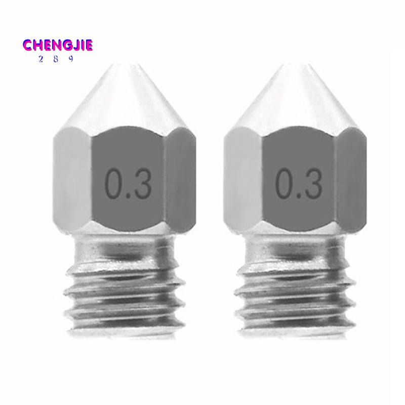 Bộ 2 Đầu Phun 0.2mm Mk8 Cho Máy In 3d Mk8 Makerbot