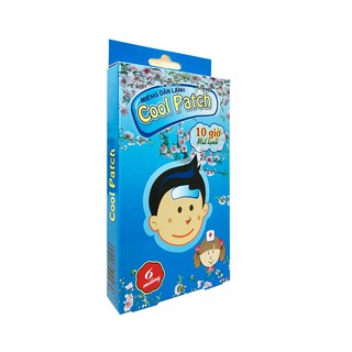 Miếng dán hạ sốt Cool Patch : gói 2 miếng. Hộp 3 gói
