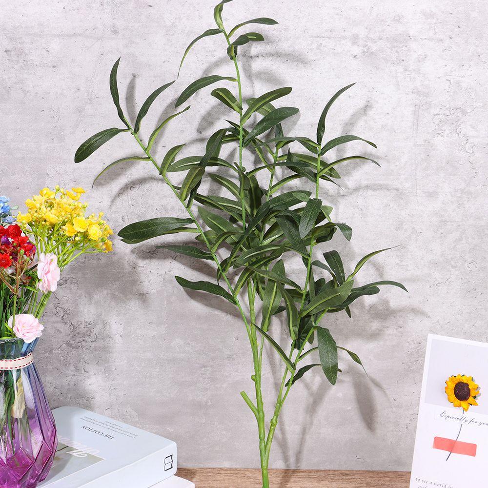 WATTLE Nhánh Cây Ô Liu Nhân Tạo Trang Trí Nội Thất
