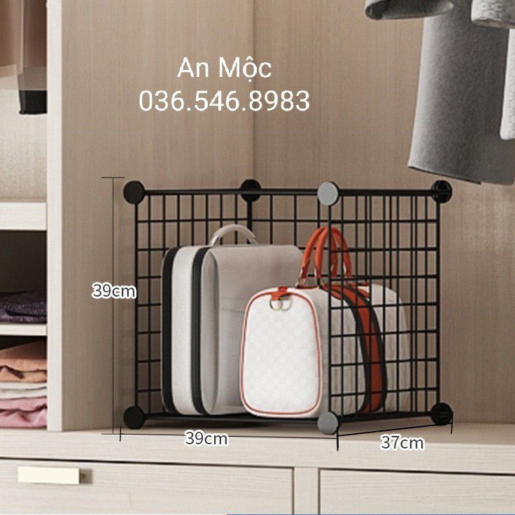 Kệ để túi sách Mini tiện lợi 35*35*35cm