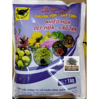 PHÂN BÓN NPK 15-5-17+TE ĐẦU TRÂU 1kg