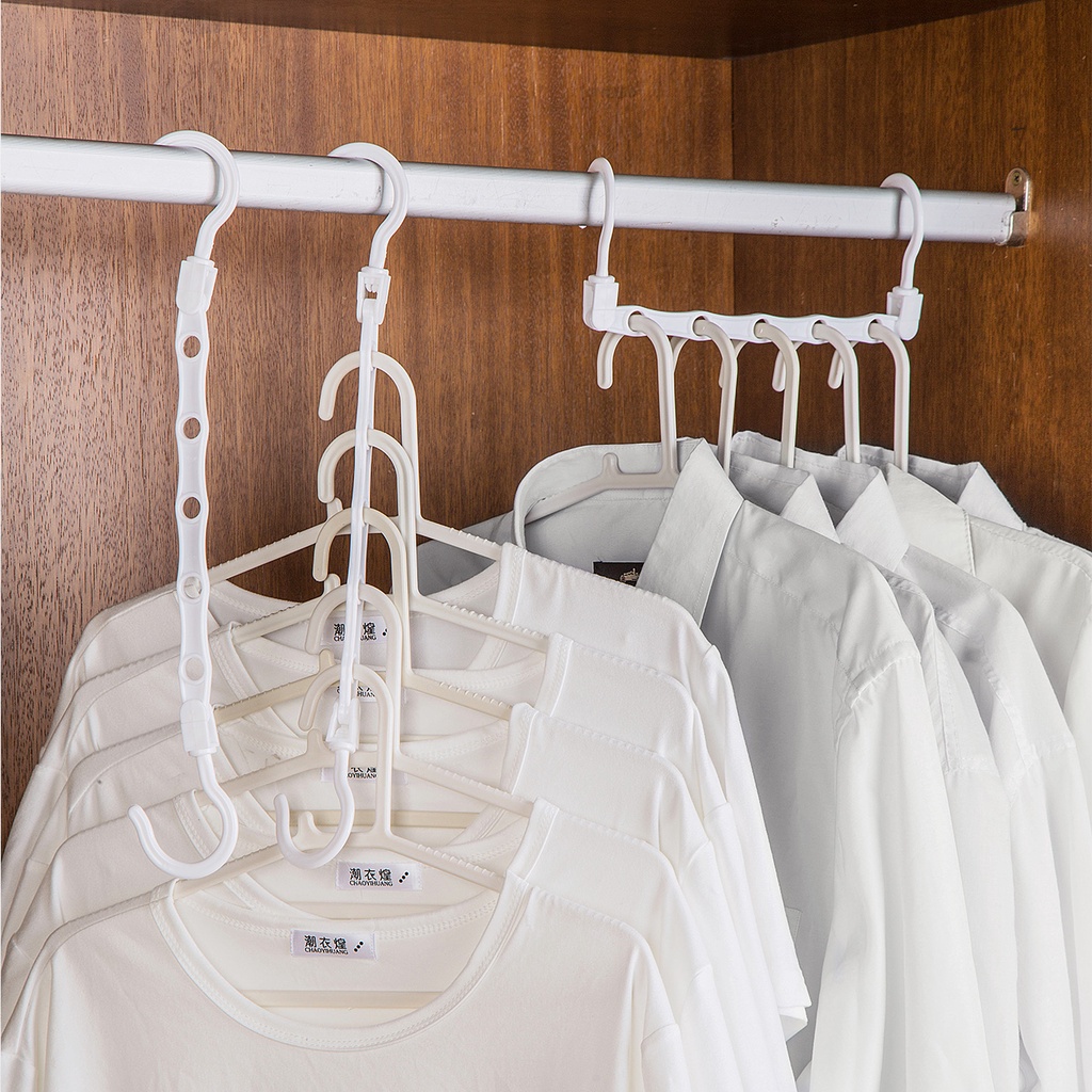 Móc treo quần áo JUJIAJIA đa năng chống trượt tiện lợi