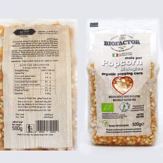 (BioFactor) - Bỏng ngô PopCorn hữu cơ 500g