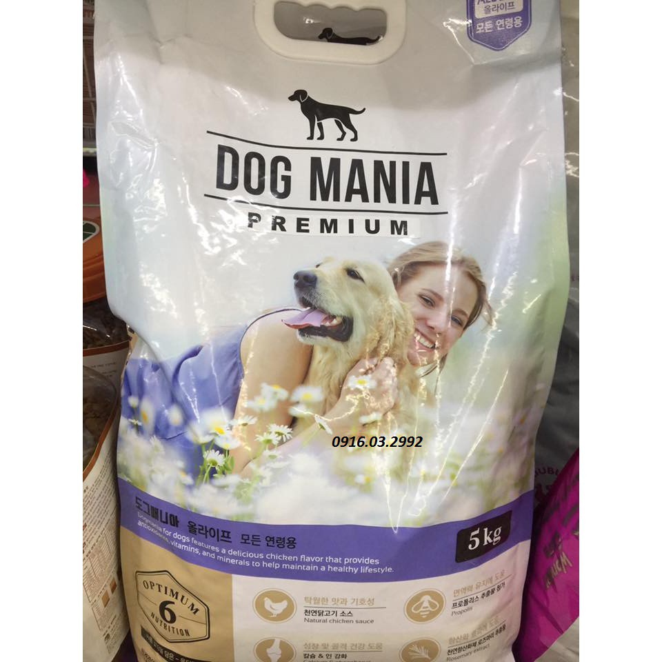 Thức ăn cho chó Dog Mania [5kg]