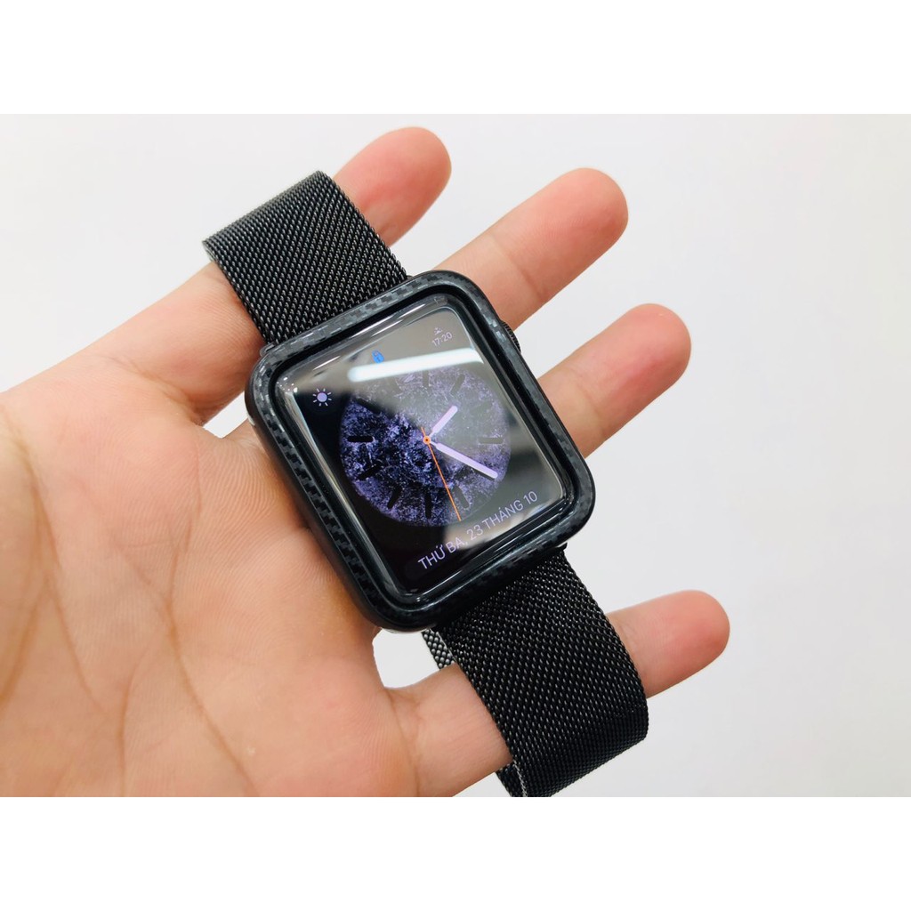 Ốp Cacbon Apple Watch chống va đập Apple Watch 42/44mm 40mm, 38mm