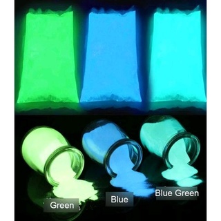 Hộp 1kg màu bột dạ quang phát sáng trong đêm