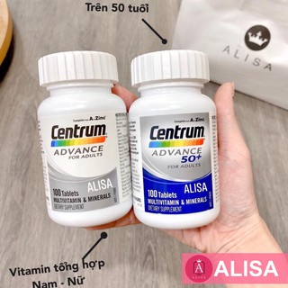 Vitamin tổng hợp Nam, Nữ , Người già - ALISA