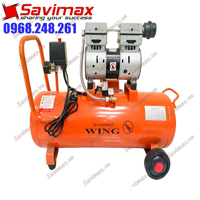 Máy nén khí giảm âm, không dầu Wing TW-OF750-25L | BigBuy360 - bigbuy360.vn
