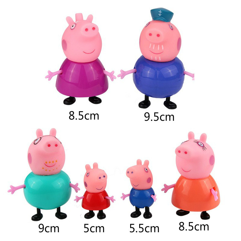 Bộ đồ chơi gia đình heo Peppa ngộ nghĩnh đáng yêu