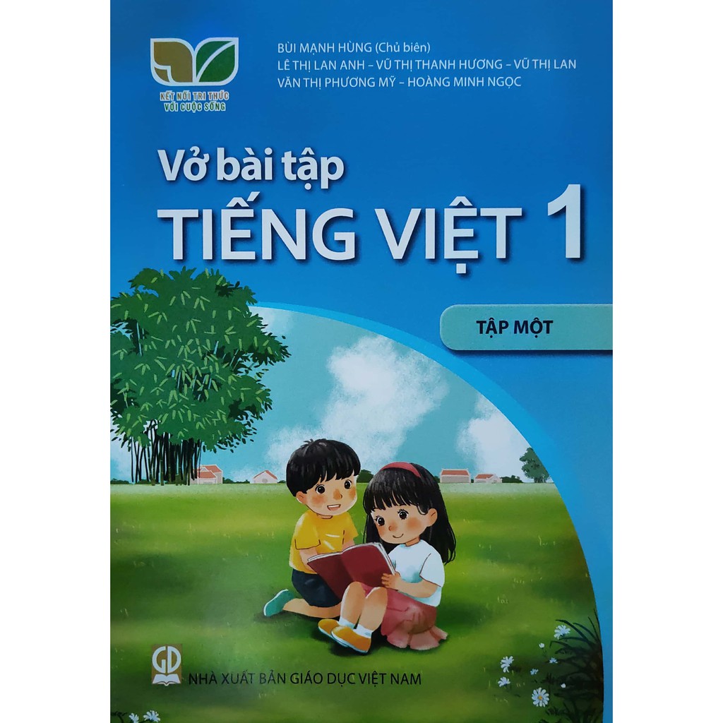 Sách - Vở bài tập Tiếng Việt 1 tập 1 - Kết Nối Tri Thức - Bán kèm bao sách