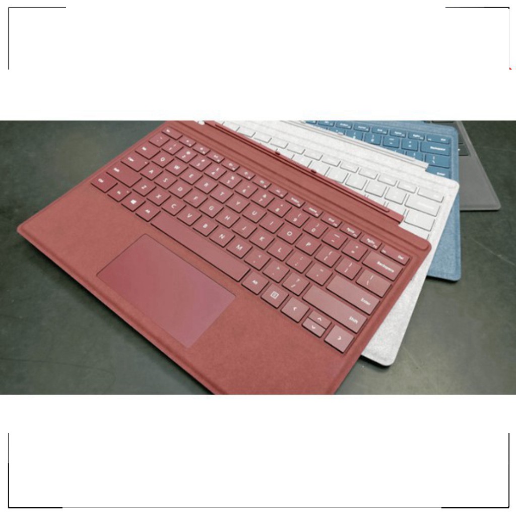 T-  Bàn phím Microsoft Surface Pro 3,4,5,6 Type Cover - Phiên bản Alcantara Signature