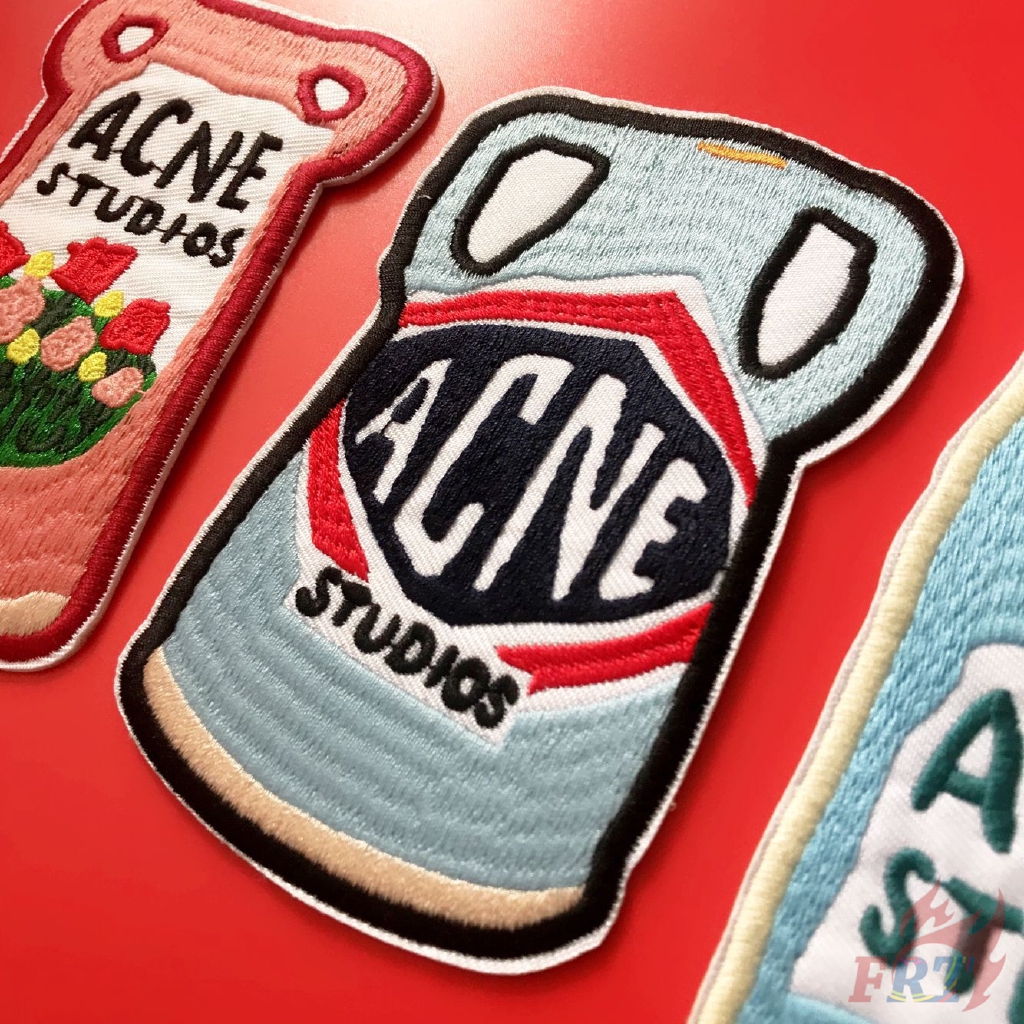 ☸ Fashion Brand Logo 3.9.1 - ACNE Studios Patch ☸ 1Pc Diy Sew on Iron on Badges Patches