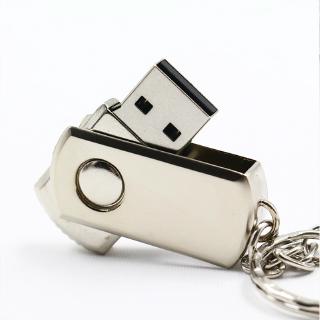 Silver High SpeedMetal USB 1GB-64GB Memory Drive with ​​Pendrive Gift