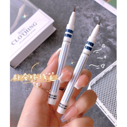 Bút Kẻ Bọng Mắt & Mí Mắt Màu Nâu Nhạt Bobeinimint , Sweet Mint Eyeliner