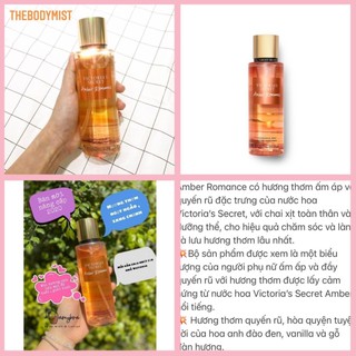Xịt thơm Amber Romance 250ml