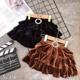 váy nhung 3 tầng cao cấp cho bé 10-25kg
