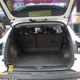 Thảm cốp, Lót cốp da 6D Hyundai Tucson 2022 full thành