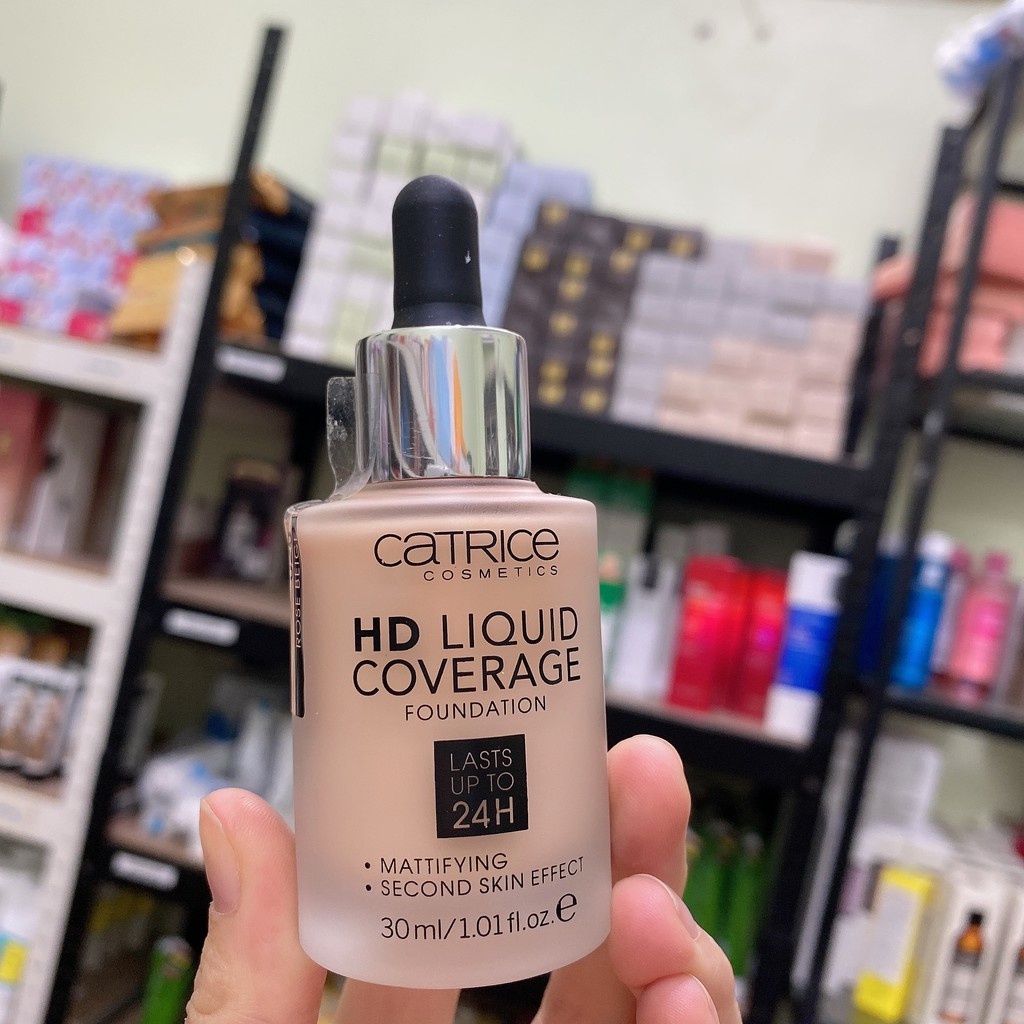 Kem Nền Catrice HD Liquid Coverage Foundation 24h