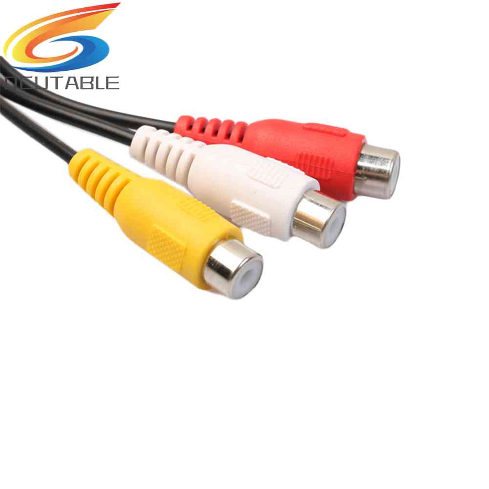 Cáp ChuyểN ĐổI 4 Pin S-Video Sang 3 RCA Cho Laptop / Pc