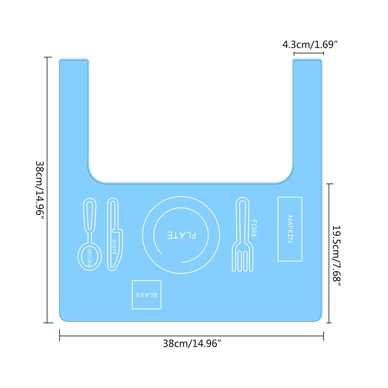 Thảm Silicone Lót Ghế Ngồi Chống Trượt Cho Trẻ Em