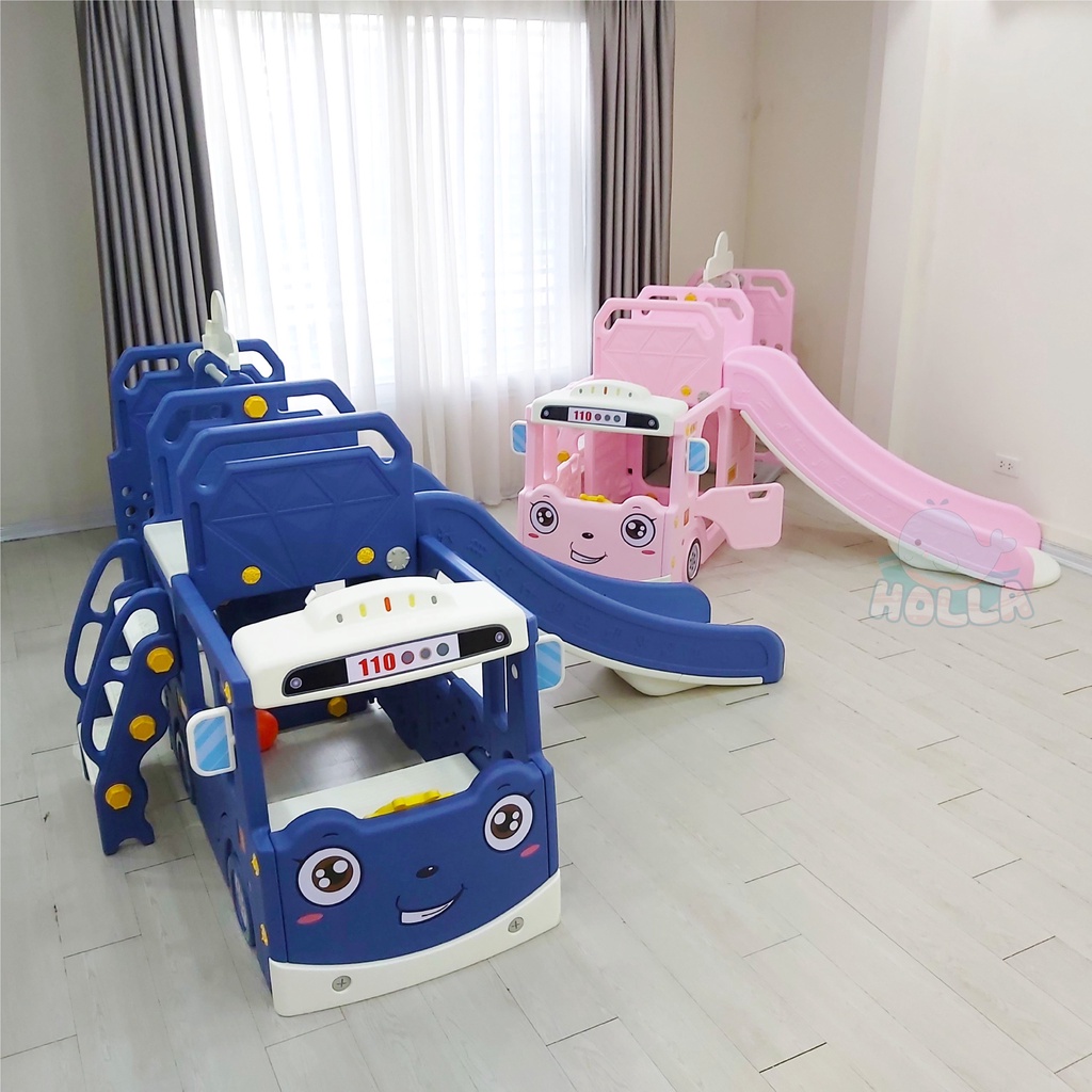 Cầu trượt xích đu ô tô Holla