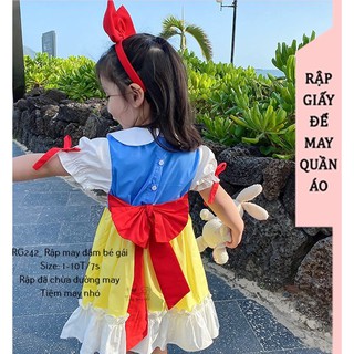 RG242_Rập giấy may đầm bạch tuyết