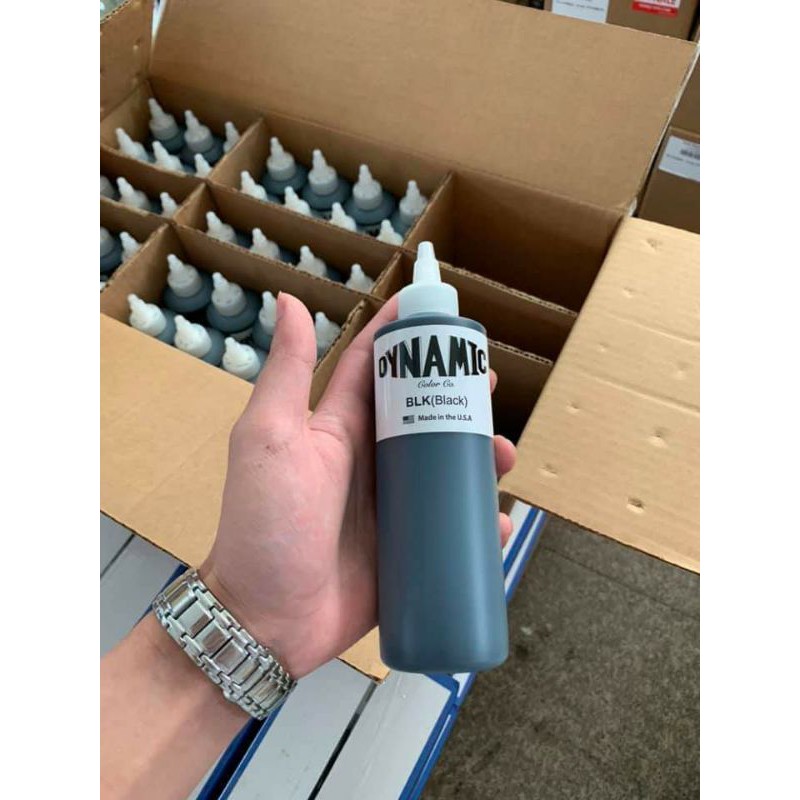 MỰC XĂM HÌNH DYNAMIC BLK 250ml