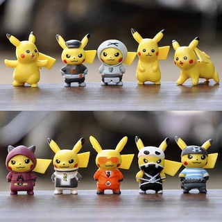Mô Hình Pikachu Mini Dễ Thương Trang Trí